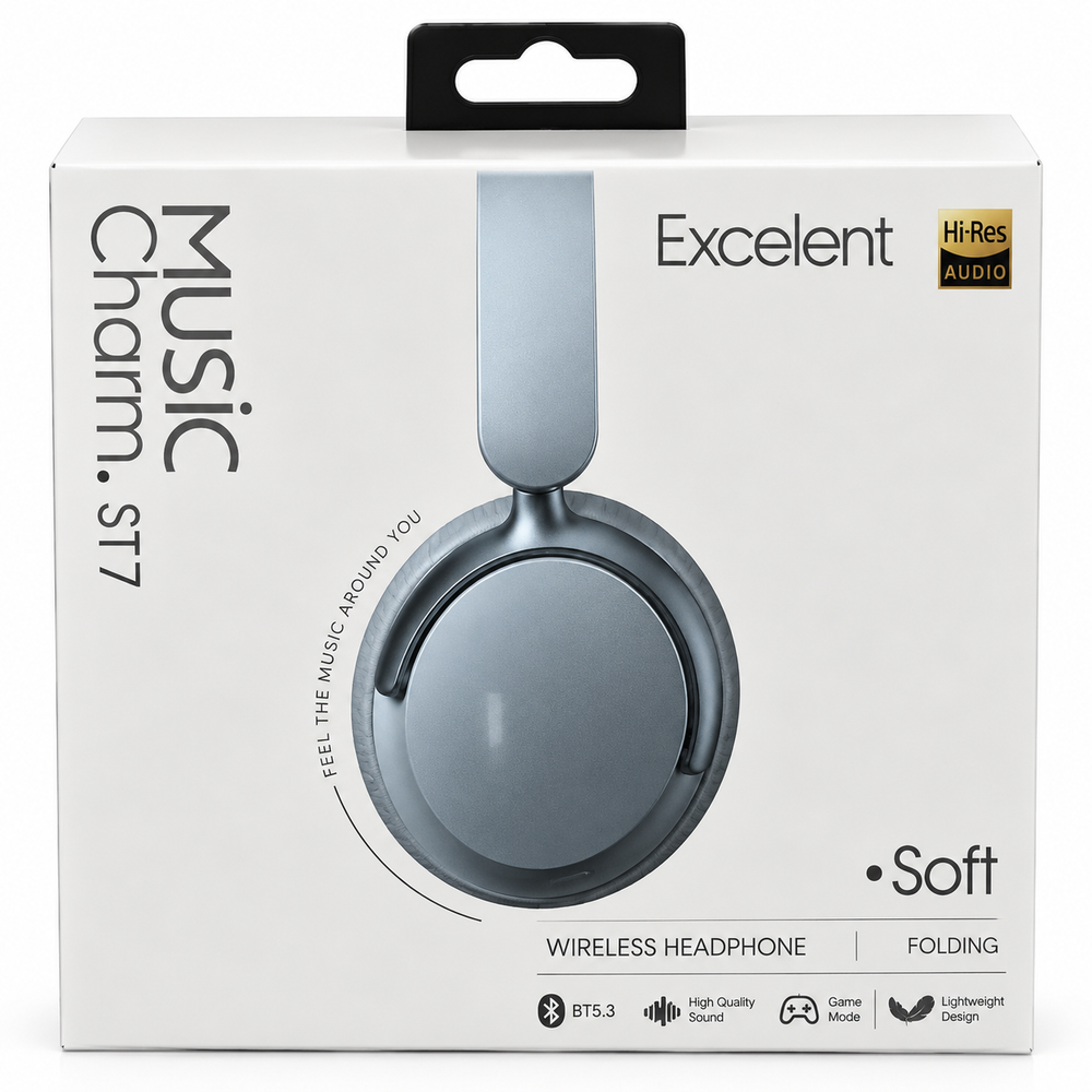Music Charm SY-T7 Wireless Headphones (Excellent / Soft)