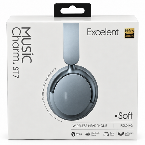 Music Charm SY-T7 Wireless Headphones (Excellent / Soft)