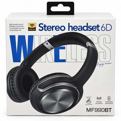 Stereo Headset 6D Wireless MF990BT