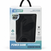 High Quality USB Backup Power Bank 12000mAh — Blue