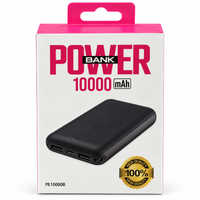Power Bank 10000mAh — White (PB 10000W, pink box)